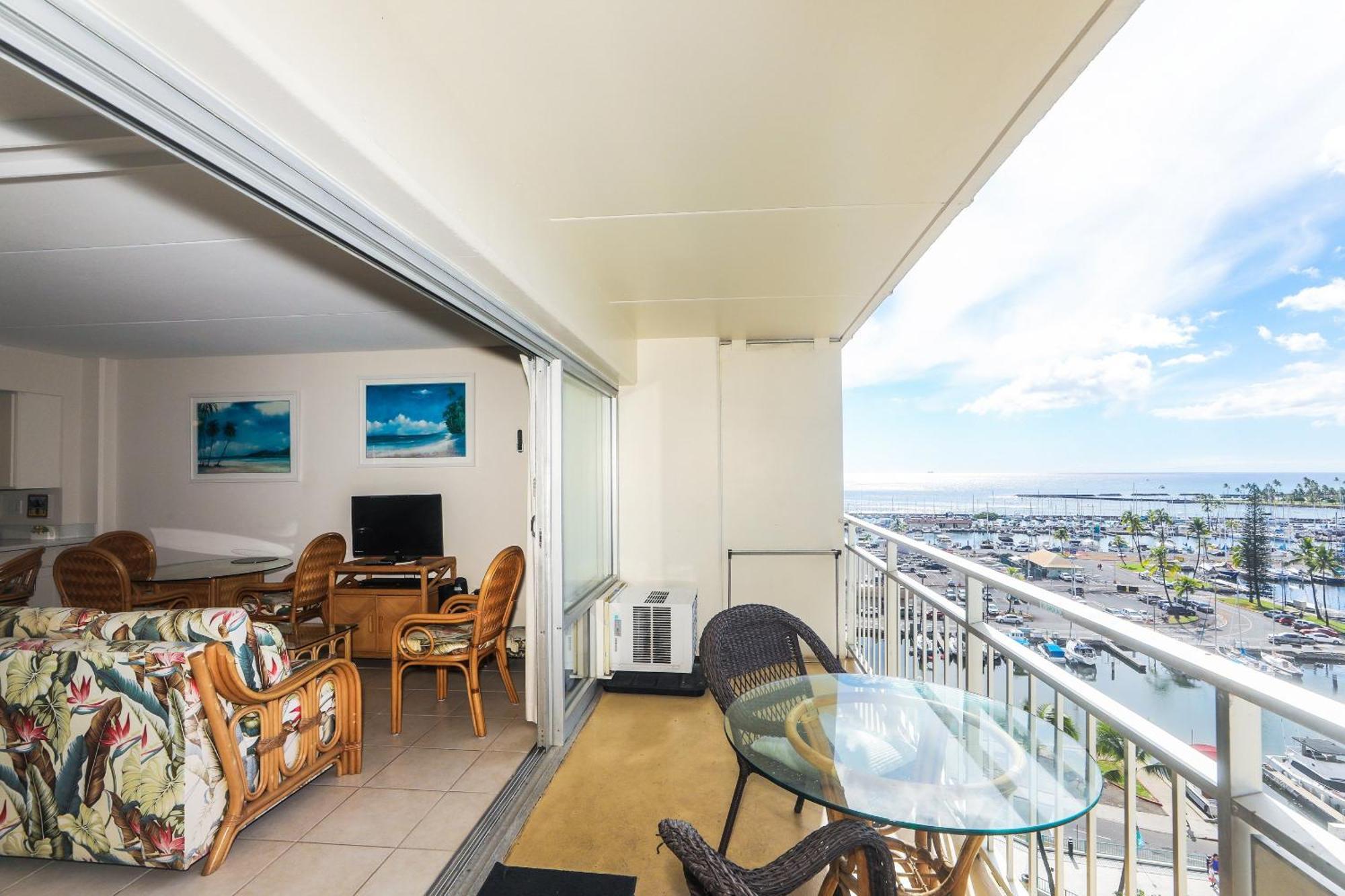 檀香山Ilikai Tower 931 Yacht Harbor View 1Br公寓 外观 照片