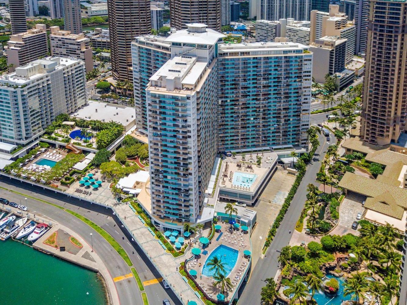 檀香山Ilikai Tower 931 Yacht Harbor View 1Br公寓 外观 照片