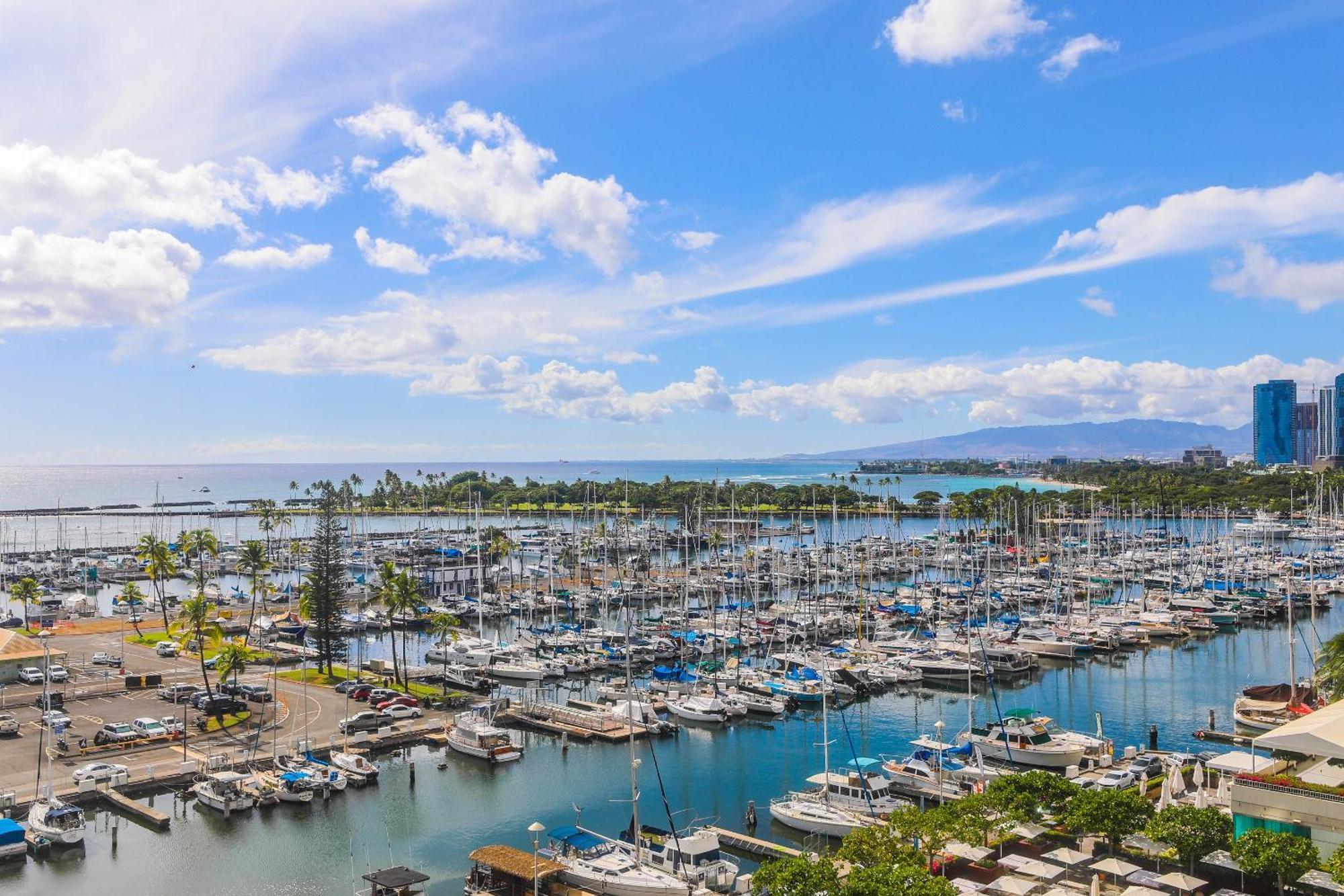 檀香山Ilikai Tower 931 Yacht Harbor View 1Br公寓 外观 照片